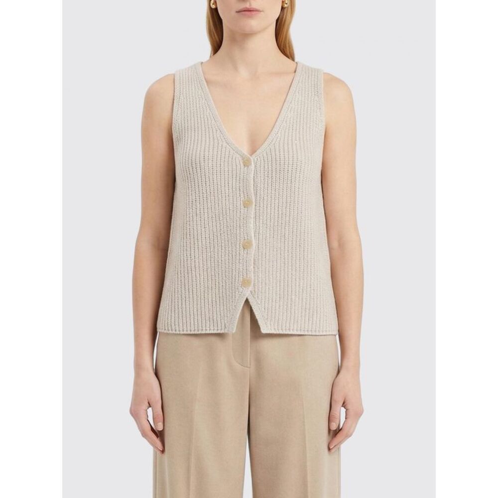 Arch4 Waistcoat Woman Beige